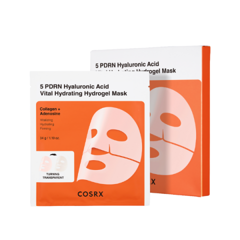 COSRX - Masque hydrogel hydratant vital à l'acide hyaluronique 5 PDRN - 34g*3ea COSRX - Masque hydrogel hydratant vital à l'acide hyaluronique 5 PDRN - 34g*3ea
