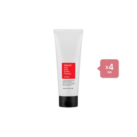COSRX Salicylic Acid Daily Gentle Cleanser (4ea) Set COSRX Salicylic Acid Daily Gentle Cleanser (4ea) Set