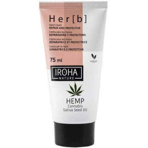 Crème mains réparation & protection peau sèche Her[b] Iroha 75ml