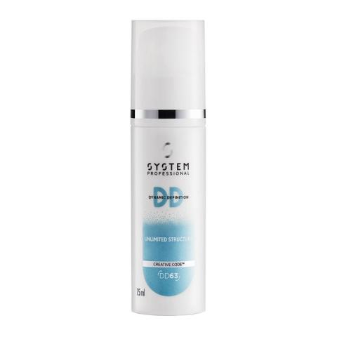 Crème texturisante mate Unlimited Structure DD63 System Professional 75ml