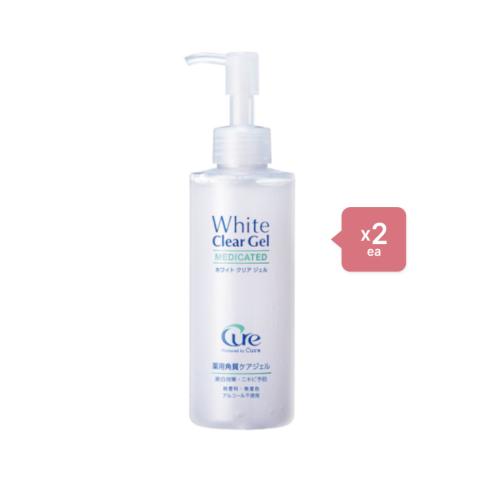 CURE White Clear Gel Medicated 200g (2ea) Set