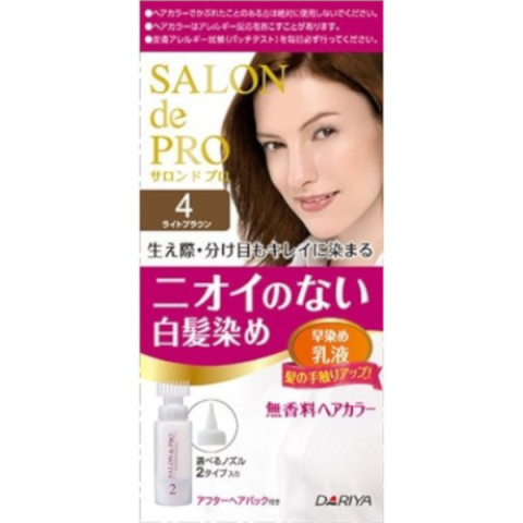 Dariya - Salon De Pro Émulsion de couleur de cheveux - 1box - 4...
