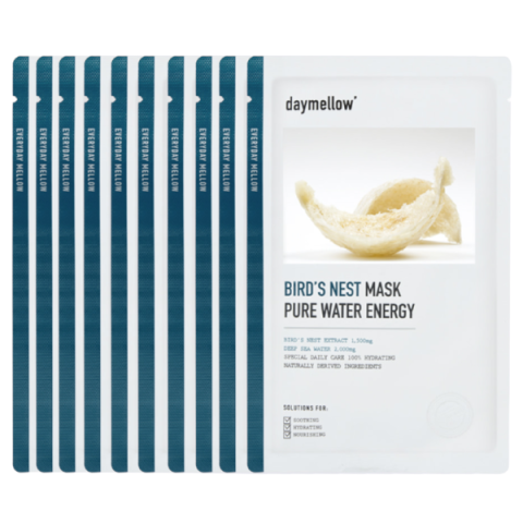 daymellow' - Masque à énergie aquatique Bird's Nest - 10pièces