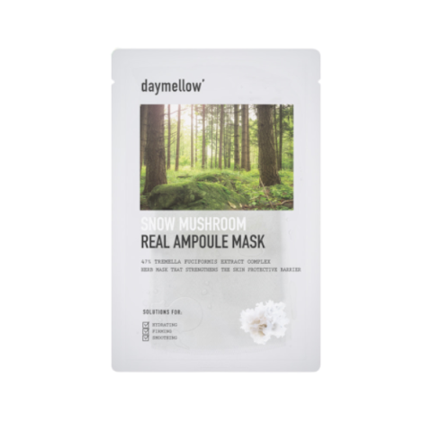 daymellow' - Snow Mushroom Real Masque ampoule - 27ml*1ea daymellow' - Snow Mushroom Real Masque ampoule - 27ml*1ea