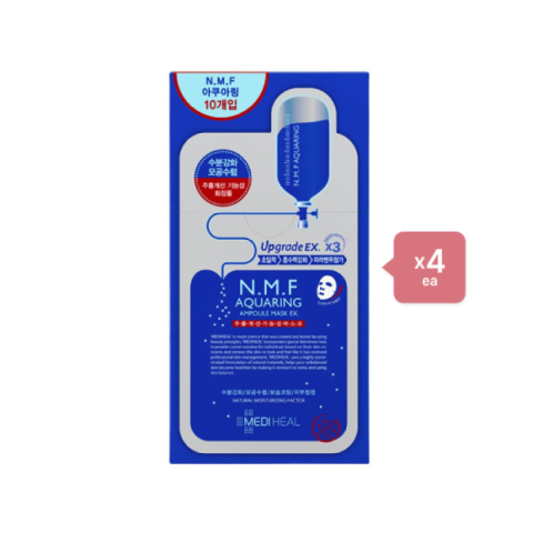 [Deal] Mediheal N.M.F Aquaring Ampoule Mask EX - 10pièces (4ea) Set