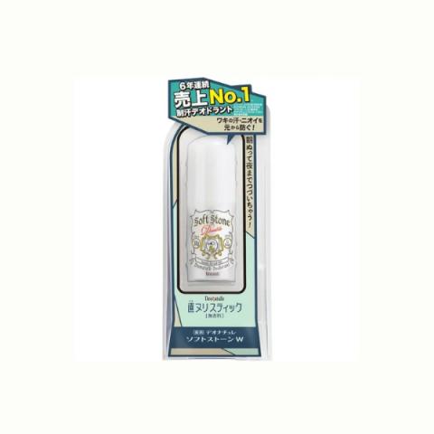Deonatulle - Double déodorant Soft Stone en stick - Doux, sec et soyeux - 20g