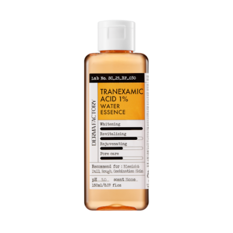 DERMA FACTORY - Essence d'eau à 1 % d'acide tranexamique - 150ml