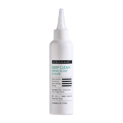 DERMA FACTORY - Scalper nettoyant en profondeur et frais pour cuir chevelu - 150ml