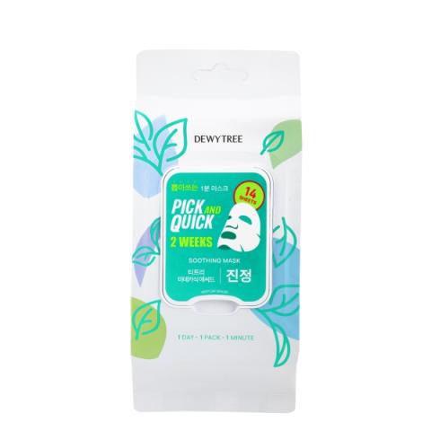DEWYTREE - Masque Apaisant Pick And Quick - 14pièces