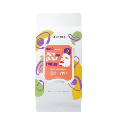 DEWYTREE - Masque nourrissant Pick And Quick - 14pièces