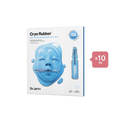 Dr. Jart+ Cryo Rubber Mask - Moisturizing Hyaluronic Acid (10ea) Set