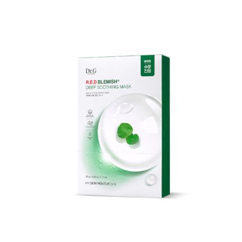 Dr.G - Masque apaisant en profondeur RED Blemish - 10pièces Dr.G - Masque apaisant en profondeur RED Blemish - 10pièces