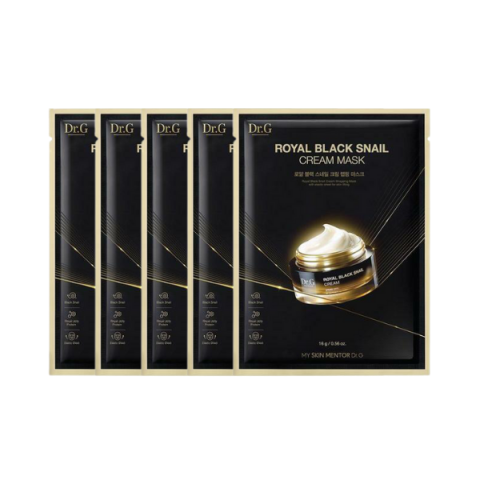 Dr.G - Royal Black Snail Masque Crème - 5pièces