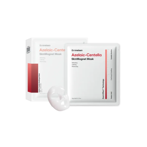 Dr.nineteen - Masque magnétique pour la peau Azelaic-Centella - 34g*4EA