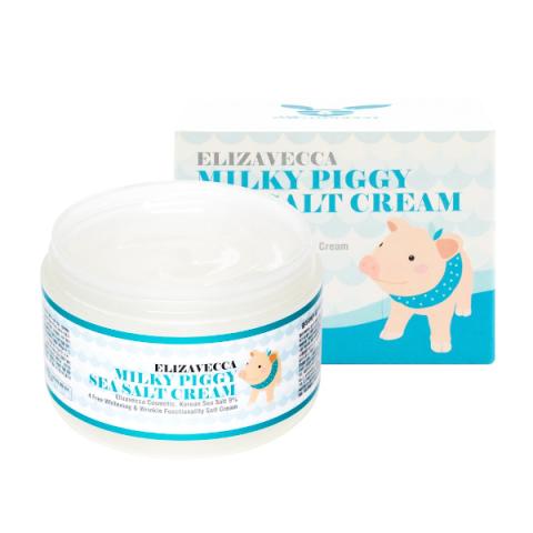 Elizavecca - Crème lactée au sel de mer Piggy / 100g