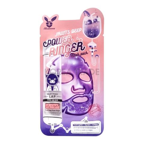 Elizavecca - Pack de masques de fruits Deep Power Ringer - 1pièce Elizavecca - Pack de masques de fruits Deep Power Ringer - 1pièce