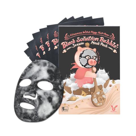 Elizavecca - Paquet de masque de sérum de bulle de solution de...