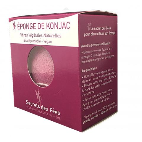 Eponge de Konjac Secrets Des Fées
