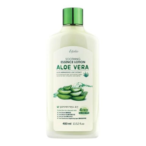 esfolio - Aloe Vera Lait Essence Apaisante - 400ml esfolio - Aloe Vera Lait Essence Apaisante - 400ml