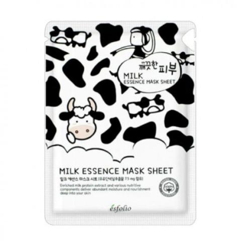 esfolio - Feuille de Masque Essence Pure Skin Milk - 10pièce