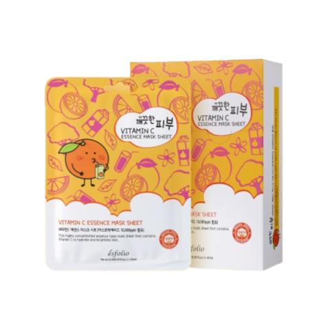 esfolio - Feuille de masque à l'essence de vitamine C Pure... esfolio - Feuille de masque à l'essence de vitamine C Pure...