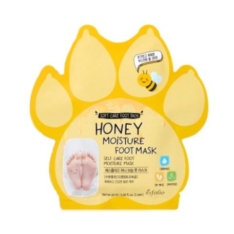 esfolio - Masque hydratant pour les pieds au miel - 10ml X 1paire