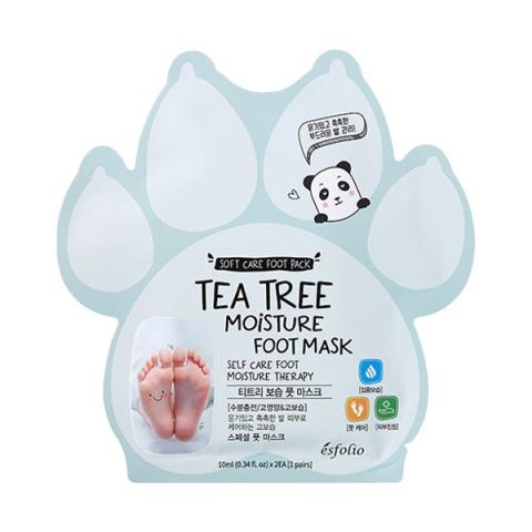 esfolio - Masque hydratant pour les pieds à l'arbre à thé - 10ml X 1paire esfolio - Masque hydratant pour les pieds à l'arbre à thé - 10ml X 1paire