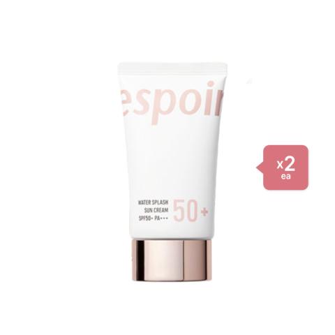 eSpoir Water Splash Sun Cream (SPF50+ PA+++) - 60ml (2ea) Set eSpoir Water Splash Sun Cream (SPF50+ PA+++) - 60ml (2ea) Set