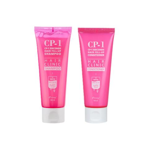 Esthetic House - CP-1 3Seconds Hair Fill-Up Shampoo - 100ml (1ea) + Conditioner - 100ml (1ea) Set