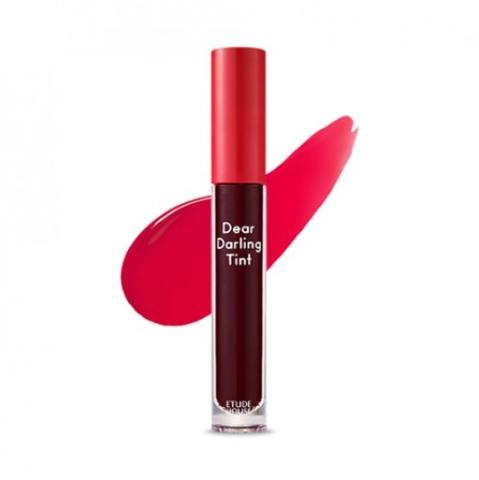 ETUDE - Cher Darling, Eau, gel Encre à lèvres - PK002 Plum Rouge / 5g