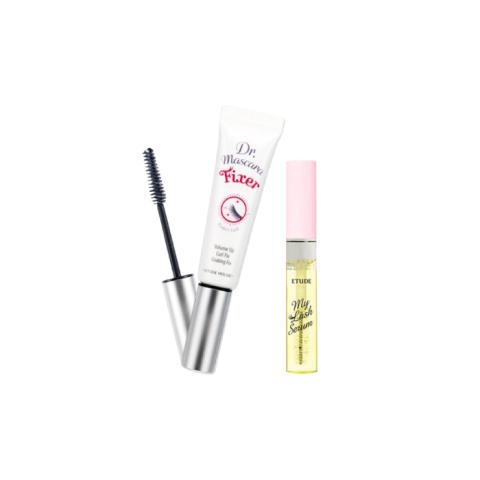 ETUDE - Dr. Mascara Fixer For Perfect Lash (1ea) + My Lash Serum...