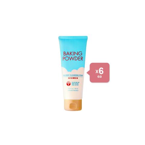 Etude House - Baking Powder BB Deep Cleansing Foam - 160ml (6ea) Set