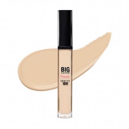 Etude House - Big Cover Skin Fit Concealer Pro - Beige neutre - 7g Etude House - Big Cover Skin Fit Concealer Pro - Beige neutre - 7g