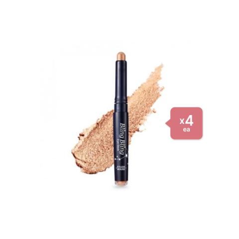 Etude House - Bling Bling Eye Stick - No.08 Ivory Star (4ea) Set