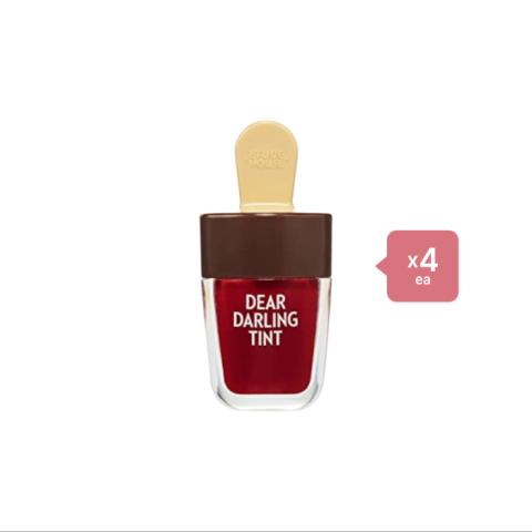 Etude House - Dear Darling Water Gel Tint - RD308 Honey Red (4ea) Set Etude House - Dear Darling Water Gel Tint - RD308 Honey Red (4ea) Set