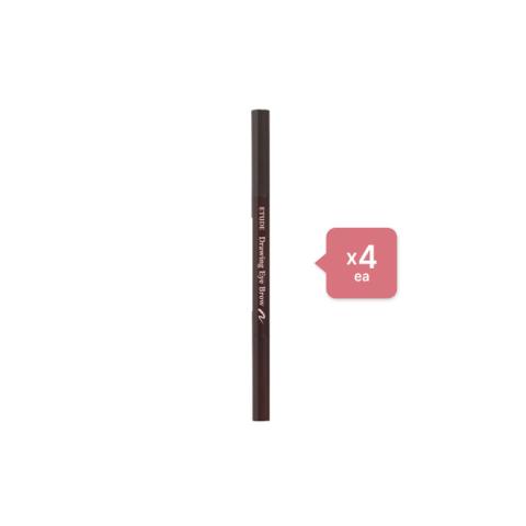 Etude House - Drawing Eye Brow New - No.02 Grey Brown (4ea) Set Etude House - Drawing Eye Brow New - No.02 Grey Brown (4ea) Set