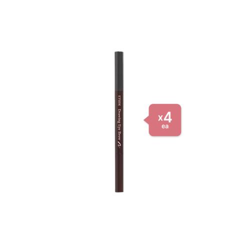 Etude House - Drawing Eye Brow New - No.04 Dark Grey (4ea) Set