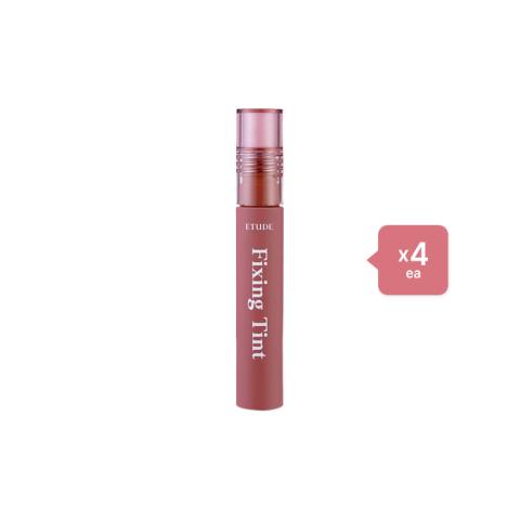 Etude House Mask Proof Fixing Tint - 4g - 12 Salmon Brick (4ea) Set