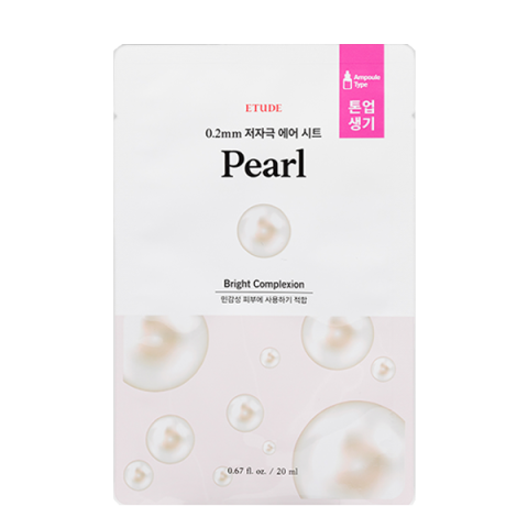 Etude House - Masque à air de thérapie 0.2 (nouveau) - 1pièce - Pearl