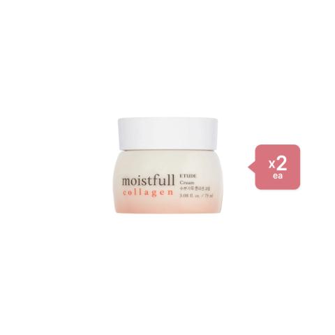 Etude House Moistfull Collagen Cream - 75ml (New Version) (2ea) Set