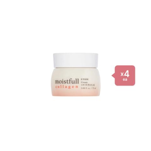 Etude House Moistfull Collagen Cream - 75ml (New Version) (4ea) Set