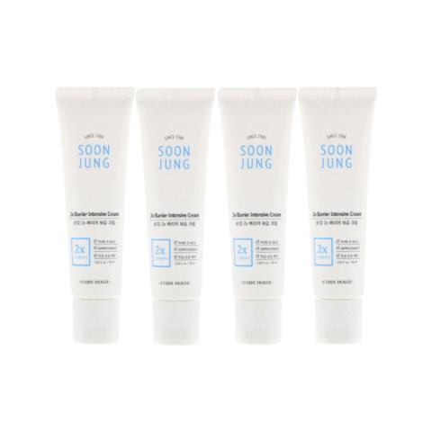 Etude House - Set Soon Jung 2x Crème Intensive Barrière (4ea) Set