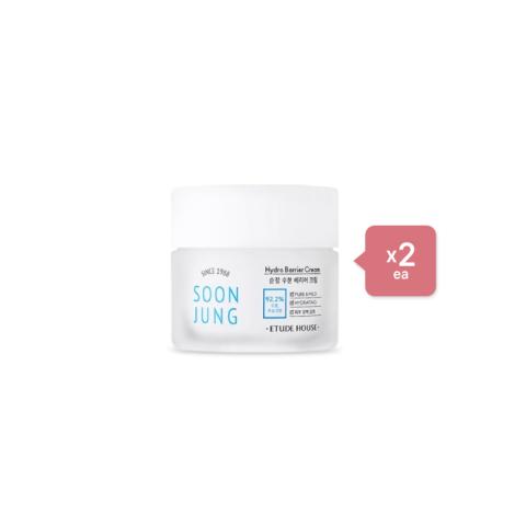 Etude House - Soon Jung Hydro Barrier Cream - 75ml (2ea) Set