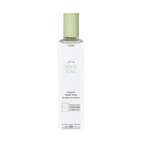 Etude House - Soon Jung Toner Centella Relief - 200ml Etude House - Soon Jung Toner Centella Relief - 200ml