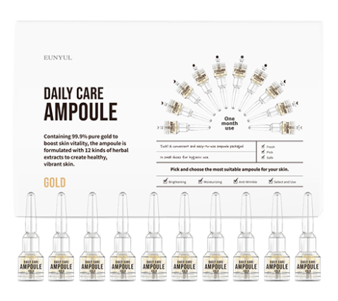 EUNYUL - Ampoule Or Soin Quotidien - 2ml*10pièces