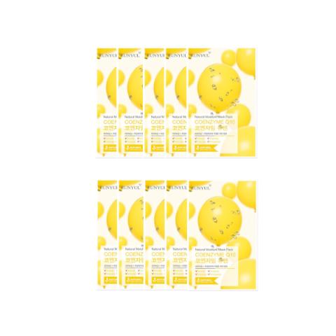 EUNYUL - Pack masque hydratant naturel - Coenzyme Q10 - 10pièces EUNYUL - Pack masque hydratant naturel - Coenzyme Q10 - 10pièces