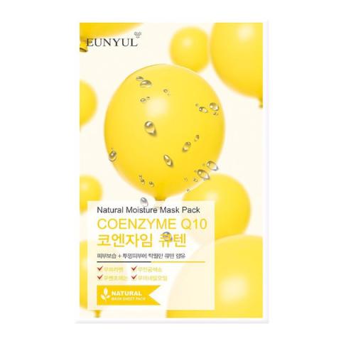 EUNYUL - Pack masque hydratant naturel - Coenzyme Q10 - 1pièce