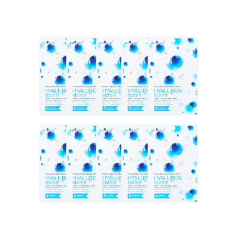 EUNYUL - Pack Masque Hydratant Naturel - Hyaluron - 10pièces