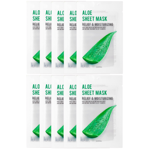 EUNYUL - Purity Masque Feuille Aloe - 10pièces