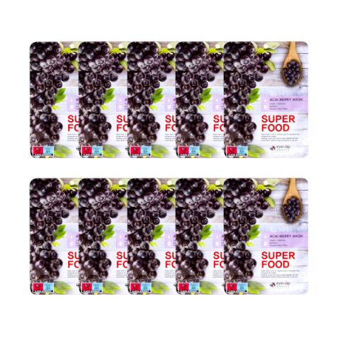 EYENLIP - Masque Super Alimentaire - 10pièces - Acai Berry